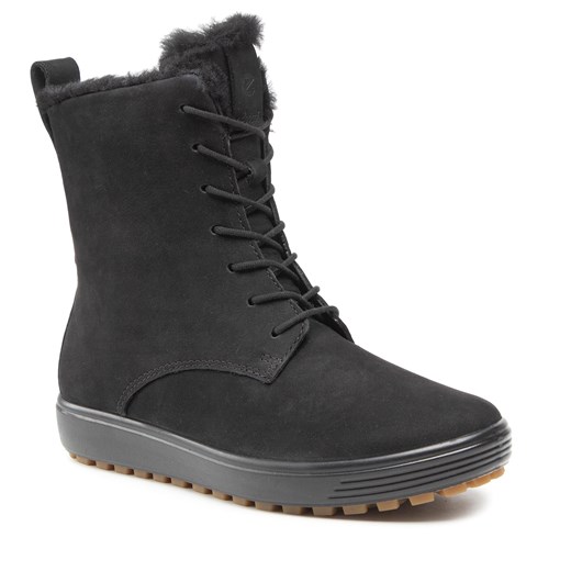 Botki ECCO Soft 7 Tred W 45042302001 Black Ecco 36 wyprzedaż eobuwie.pl