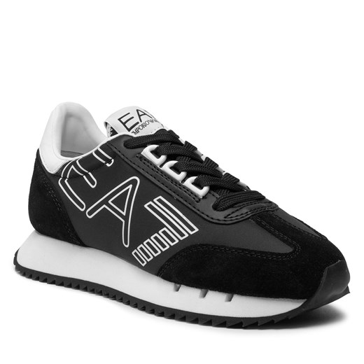 Sneakersy EA7 Emporio Armani X8X101 XK257 A120 Black/White 42.23 eobuwie.pl