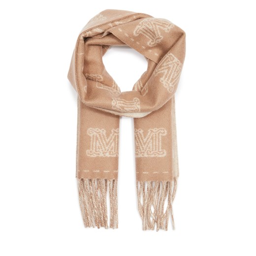 Szal Max Mara Wsanima 234546373 Stole Camel 001 Max Mara one size eobuwie.pl