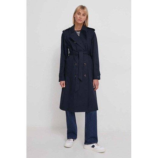 Płaszcz damski granatowy Tommy Hilfiger