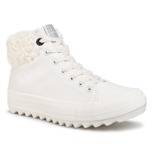 Trampki Big Star Shoes EE274146 White Mono 40 eobuwie.pl promocja
