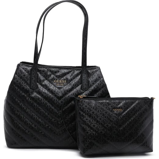 Guess Torebka na ramię + saszetka VIKKY ze sklepu Gomez Fashion Store w kategorii Torby Shopper bag - zdjęcie 167351461