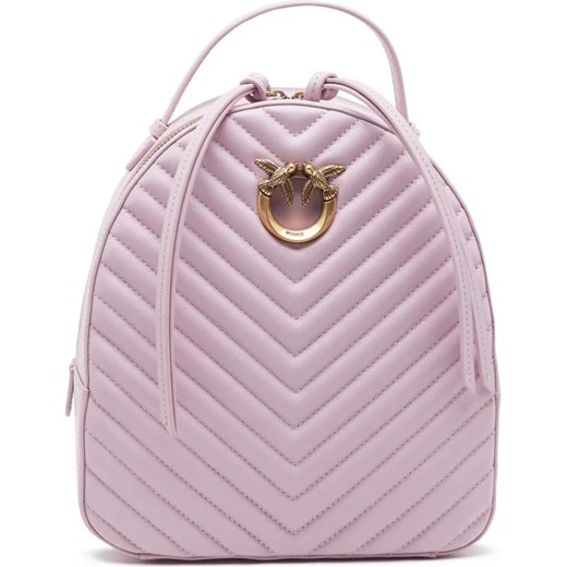 Pinko Skórzany plecak LOVE CLICK CLASSIC VI ze sklepu Gomez Fashion Store w kategorii Plecaki - zdjęcie 167351471