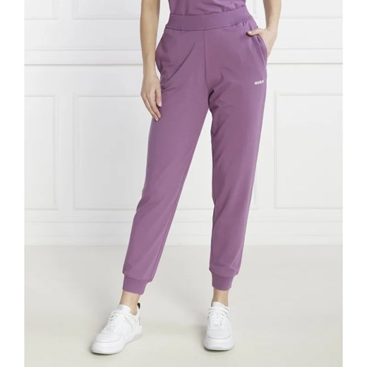 Hugo Bodywear Spodnie dresowe SHUFFLE PANTS | Regular Fit ze sklepu Gomez Fashion Store w kategorii Spodnie damskie - zdjęcie 167351892