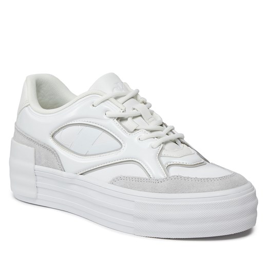 Buty sportowe damskie Calvin Klein sznurowane na płaskiej podeszwie