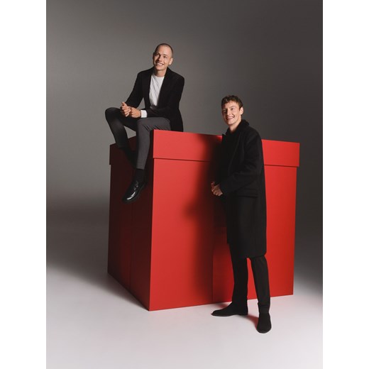 Reserved - Spodnie slim fit - ciemnoszary Reserved 54 Reserved