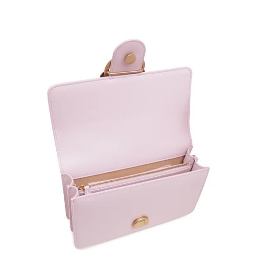 Pinko Skórzana torebka na ramię LOVE ONE MINI CL PLTT Pinko Uniwersalny Gomez Fashion Store