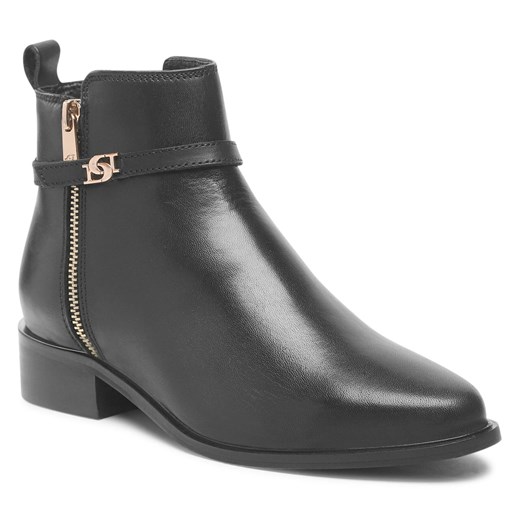 Botki Dune London Pap 484 0092506690122484 Black 36 wyprzedaż eobuwie.pl