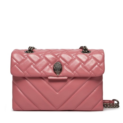 Torebka Kurt Geiger Leather Kensington Bag 539998109 Pink ze sklepu eobuwie.pl w kategorii Kopertówki - zdjęcie 167381362