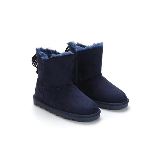 ISLAND BOOT Botki zimowe w kolorze granatowym - id: 13397245 - marki Island Boot - 167381480 ISLAND BOOT Botki zimowe w kolorze granatowym ze sklepu Limango Polska w kategorii Buty zimowe dziecięce - zdjęcie 167381480
