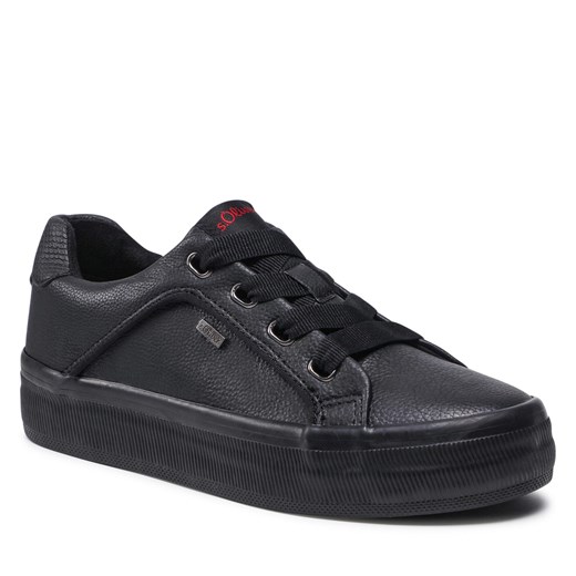 Sneakersy s.Oliver 5-23614-28 Black 001 41 eobuwie.pl