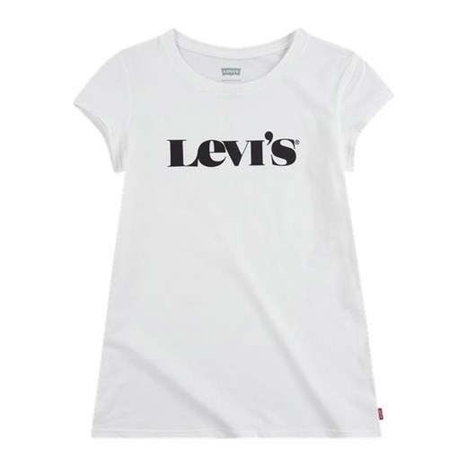 Levi&apos;s Kids Koszulka w kolorze białym 152 wyprzedaż Limango Polska