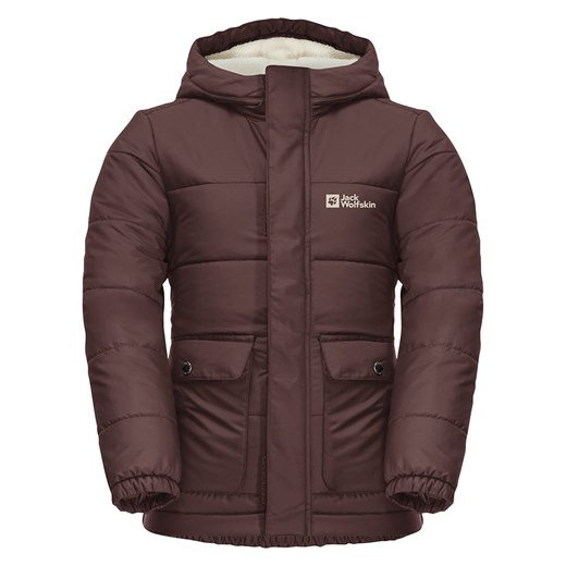 Jack Wolfskin Kurtka zimowa &quot;Snow Fox&quot; w kolorze jagodowym ze sklepu Limango Polska w kategorii Kurtki chłopięce - zdjęcie 167389564