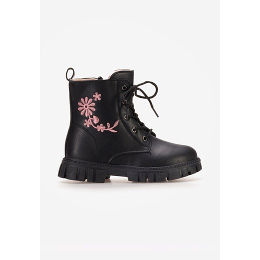 Czarne botki dziewczęce Torria ze sklepu Zapatos w kategorii Buty zimowe dziecięce - zdjęcie 167390703