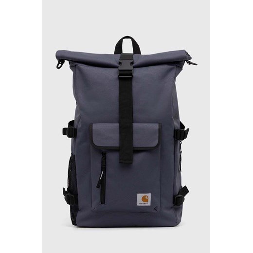 Carhartt WIP plecak Philis Backpack kolor niebieski duży gładki I031575.1CQXX ze sklepu PRM w kategorii Plecaki - zdjęcie 167391803