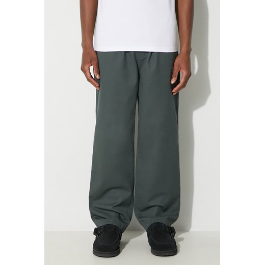 Carhartt WIP spodnie Newhaven Pant męskie kolor szary proste I032913.1CK02 ze sklepu PRM w kategorii Spodnie męskie - zdjęcie 167391811
