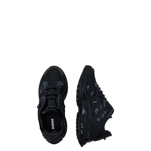 Buty sportowe męskie Guess z tworzywa sztucznego czarne 
