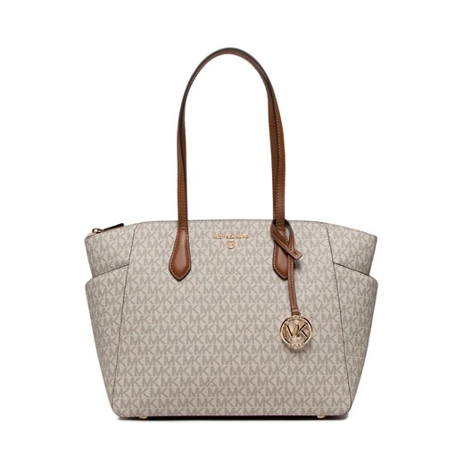 Torebka MICHAEL Michael Kors Marilyn 30S2G6AT2B Vanilla/Acrn ze sklepu eobuwie.pl w kategorii Torby Shopper bag - zdjęcie 167395502