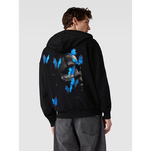 Bluza rozpinana z nadrukiem z motywem model ‘LE PAPILLON’ Mister Tee L Peek&Cloppenburg