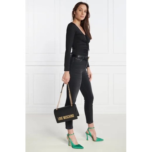 Kopertówka Love Moschino czarna elegancka