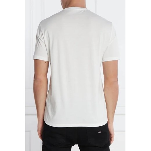 Armani Exchange t-shirt męski z krótkim rękawem bawełniany biały 