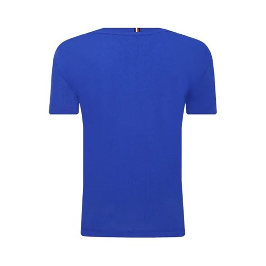 Tommy Hilfiger t-shirt chłopięce niebieski z krótkim rękawem 