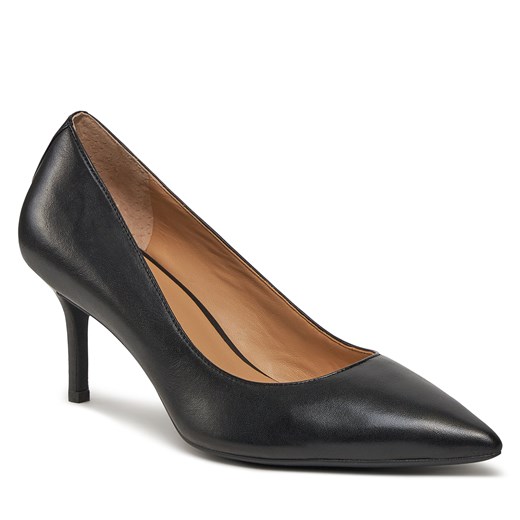 Czółenka Ralph Lauren eleganckie na wysokim obcasie na szpilce bez zapięcia w noskiem w szpic 