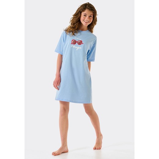 Schiesser Koszula nocna w kolorze błękitnym ze sklepu Limango Polska w kategorii Piżamy dziecięce - zdjęcie 167411084