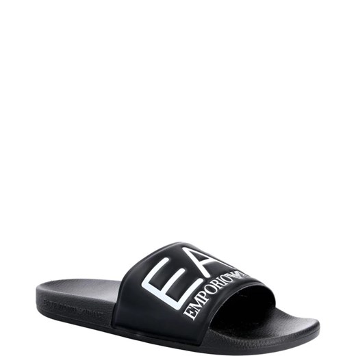 Klapki męskie Emporio Armani z tworzywa sztucznego bez zapięcia 