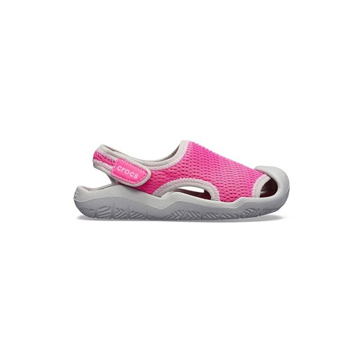 Crocs Półsandały &quot;Swiftwater&quot; w kolorze różowym ze sklepu Limango Polska w kategorii Sandały dziecięce - zdjęcie 167414030