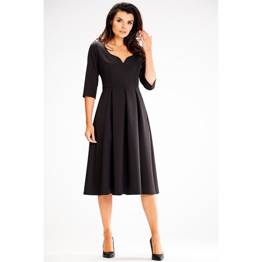 Awama Sukienka w kolorze czarnym ze sklepu Limango Polska w kategorii Sukienki - zdjęcie 167416104