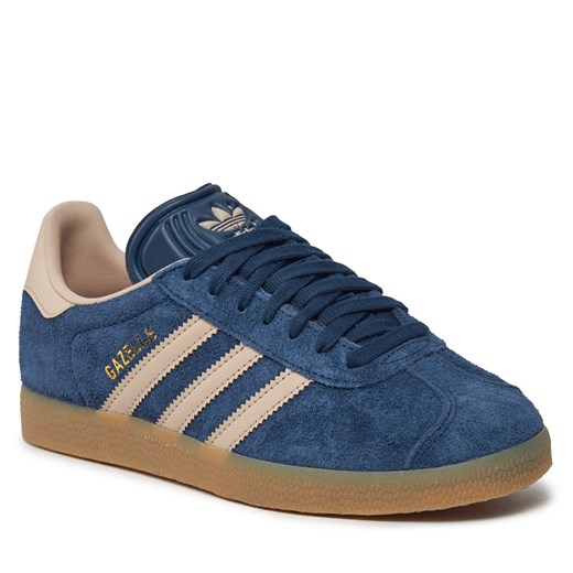 Buty sportowe męskie Adidas granatowe sznurowane jesienne