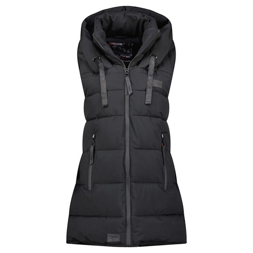 Geographical Norway Kamizelka pikowana &quot;Dolbar&quot; w kolorze czarnym ze sklepu Limango Polska w kategorii Kamizelki damskie - zdjęcie 167420430