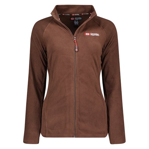Canadian Peak Kurtka polarowa &quot;Tugeak&quot; w kolorze brązowym ze sklepu Limango Polska w kategorii Bluzy damskie - zdjęcie 167420503