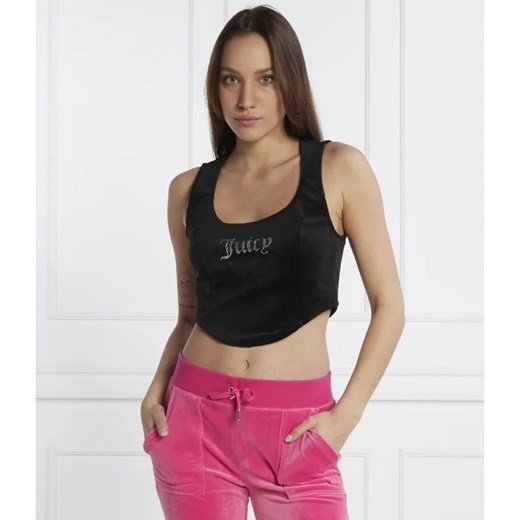 Juicy Couture Top CAMINA CORSET | Regular Fit ze sklepu Gomez Fashion Store w kategorii Bluzki damskie - zdjęcie 167422913