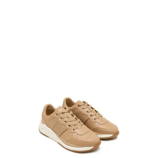 Buty sportowe damskie BOSS HUGO sneakersy skórzane