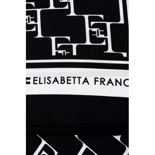 Elisabetta Franchi Jedwabna chusta Elisabetta Franchi Uniwersalny Gomez Fashion Store