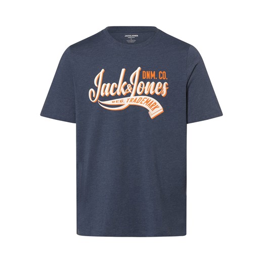 Jack & Jones T-shirt męski Mężczyźni Bawełna jodłowy jednolity Jack & Jones XL vangraaf