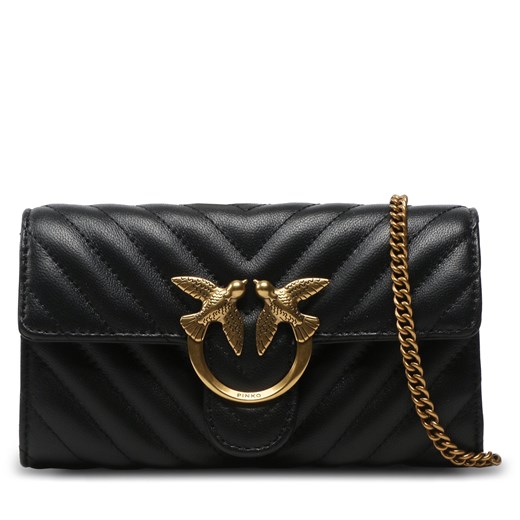 Torebka Pinko Love One Wallet C PE 23 PLTT 100062 A0GK Black Z99Q Pinko one size eobuwie.pl