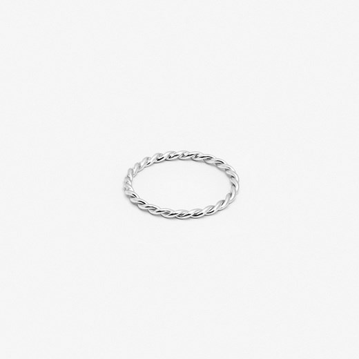 pierścionek skręcany srebrny ze sklepu ANIA KRUK w kategorii Pierścionki - zdjęcie 167433793