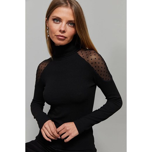 LA Angels Koszulka w kolorze czarnym ze sklepu Limango Polska w kategorii Bluzki damskie - zdjęcie 167434963