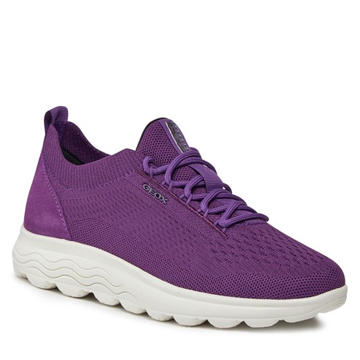 Buty sportowe damskie Geox sneakersy sznurowane