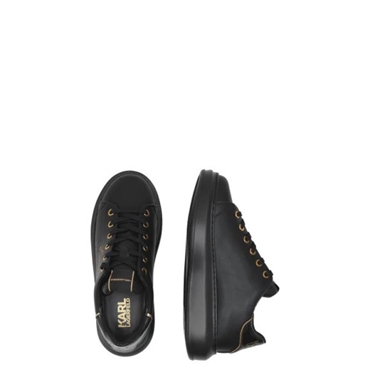 Buty sportowe damskie Karl Lagerfeld sneakersy na platformie sznurowane 