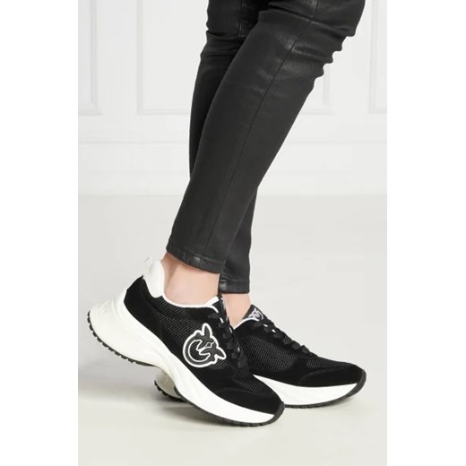 Pinko Skórzane sneakersy ARIEL Pinko 39 Gomez Fashion Store