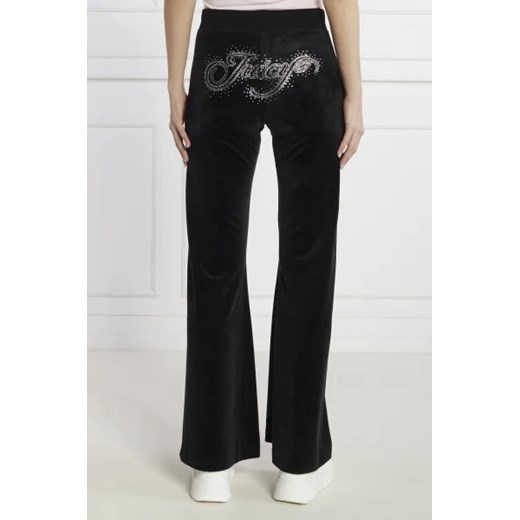 Czarne spodnie damskie Juicy Couture 