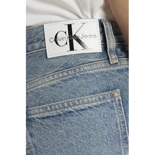 Jeansy damskie Calvin Klein z bawełny 