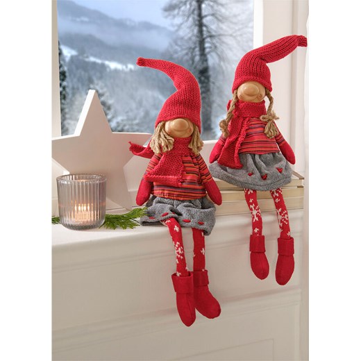 "Figurki siedzące ""Rudi & Merle"" (2 części)" One Size bonprix