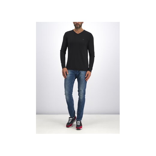 Tommy Jeans Sweter DM0DM04402 Czarny Regular Fit Tommy Jeans L okazja MODIVO