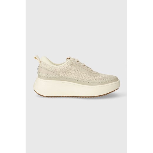 Steve Madden sneakersy Doubletake kolor beżowy SM11002798 ze sklepu ANSWEAR.com w kategorii Buty sportowe damskie - zdjęcie 167447634