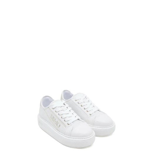 Buty sportowe damskie białe Liu Jo sneakersy sznurowane wiosenne 